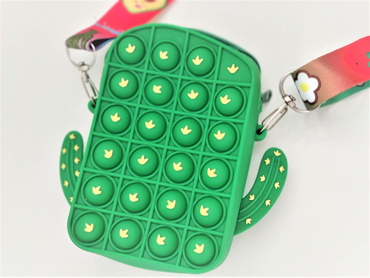 Bolsa de mano con burbujas para apretar burbujas, bolsa sensorial para aliviar el estrés