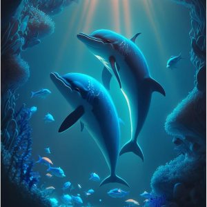 Kit completo de pintura de diamante 5D, delfín azul, pintura de bricolaje con diamantes, arte de delfín azul, bordado de diamantes de imitación, Kit completo de pintura de diamante 5D, delfín azul, pintura de bricolaje con diamantes, arte de delfín azul, bordado de diamantes de imitación,