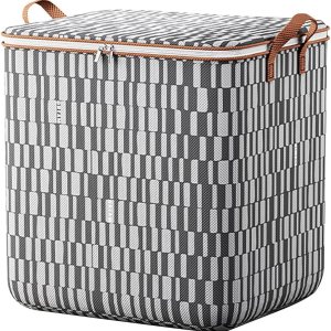 Bolsas de almacenamiento grandes de 100 litros  Contenedores de almacenamiento plegables para armario, contenedores de almacenamiento con asas Bolsas de almacenamiento grandes de 100 litros  Contenedores de almacenamiento plegables para armario, contenedores de almacenamiento con asas