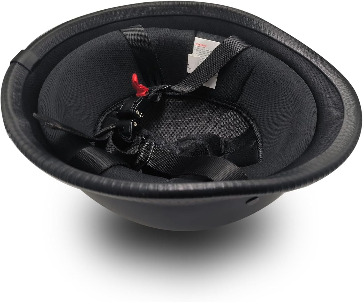 VRWEARE Casco de motocicleta de estilo alemán, aprobado por DOT, casco de media cara para hombres y mujeres, casco de media cara para motocicleta,