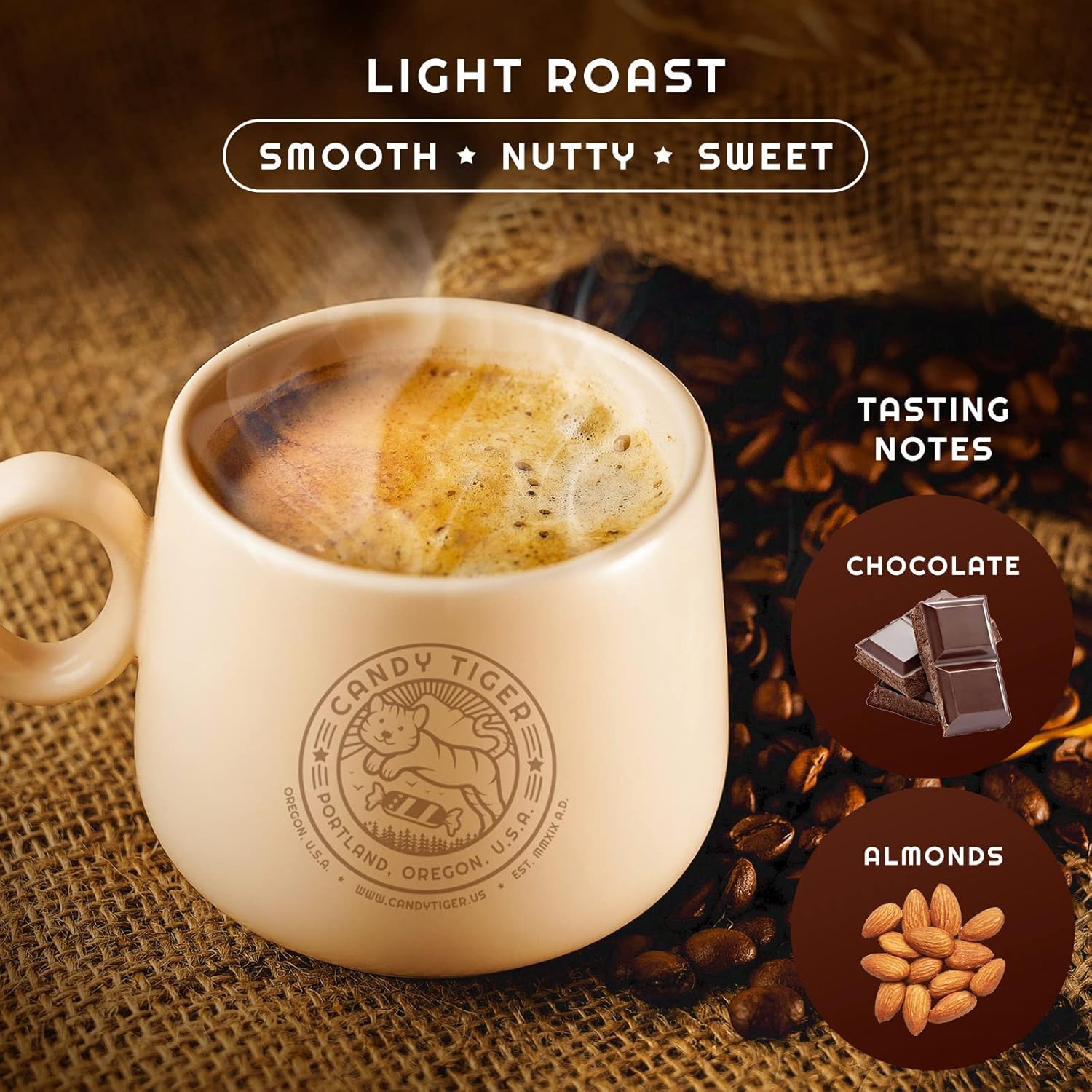 Café en grano entero, orgánico, bajo en ácido, tostado ligero, origen único, 100% arábica, granos de café nicaragüense, comercio directo, cultivado