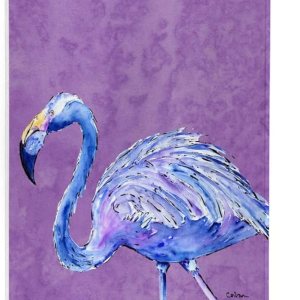 Caroline’s Treasures 8874MUK Flamingo on Purple Ultra Hugger para latas delgadas, lata delgada, multicolor Caroline’s Treasures 8874MUK Flamingo on Purple Ultra Hugger para latas delgadas, lata delgada, multicolor