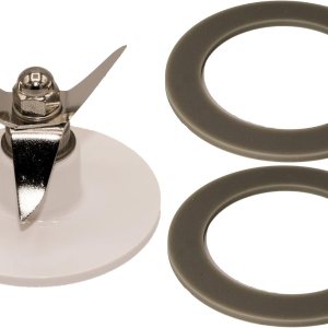 Blendin Cuchilla de licuadora SPB-456-2 de repuesto con 2 juntas, compatible con Cuisinart SPB-562-3, SPB-7 Blendin Cuchilla de licuadora SPB-456-2 de repuesto con 2 juntas, compatible con Cuisinart SPB-562-3, SPB-7