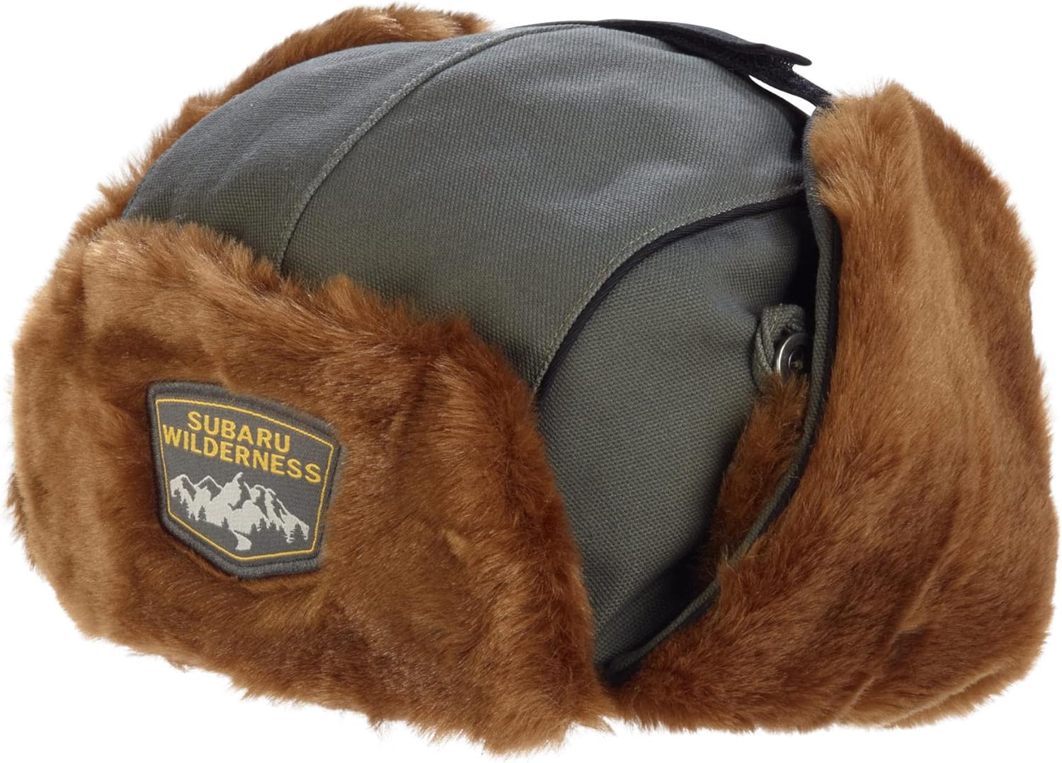 Subaru Logo Vintage Wilderness Trapper Gorra Sombrero Ascent Forester WRX Sti Legacy Outback Impreza Crosstrek BRZ Solterra Negro, Negro –