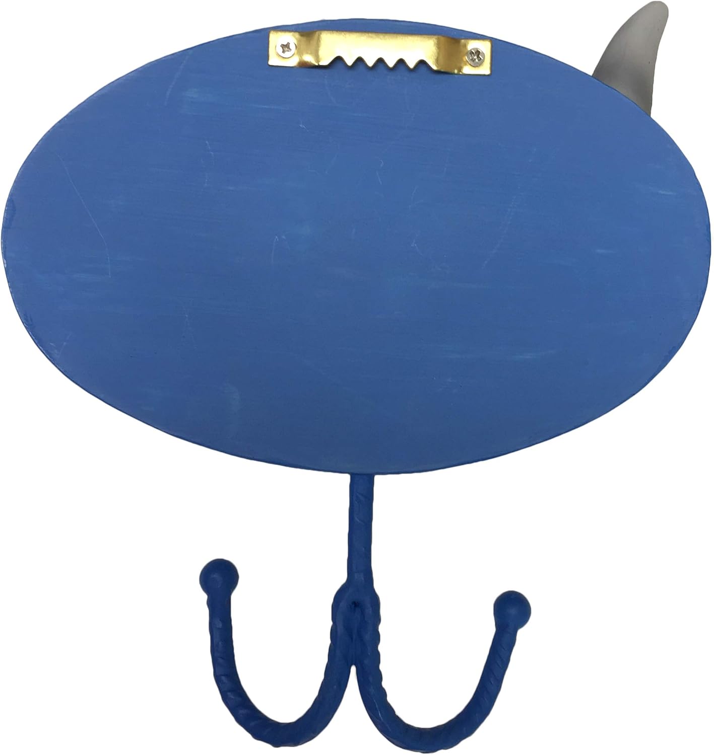 Borders Unlimited Fish ‘N Sharks – Gancho de pared para toallas, abrigo, bolsa de libros, multicolor