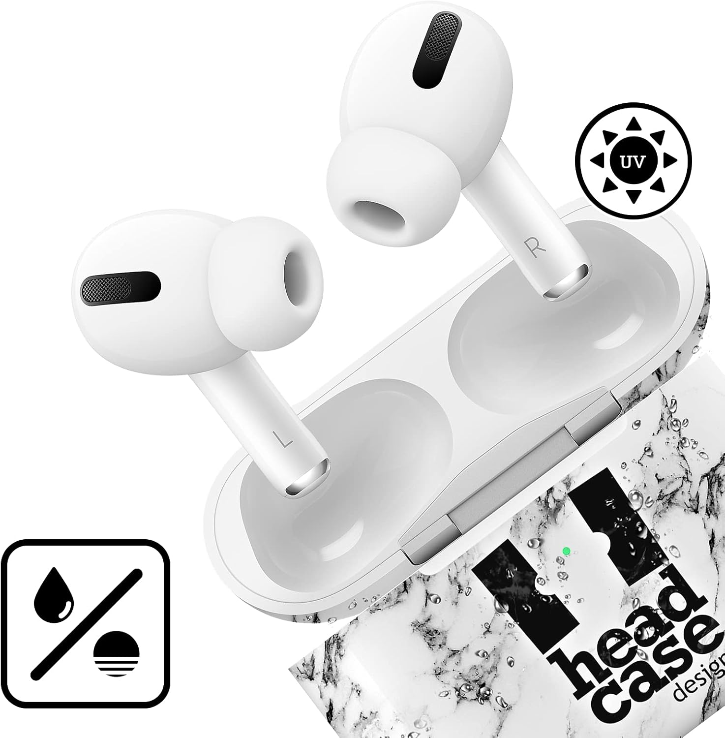 Head Case Designs Calcomanía de vinilo con licencia oficial de Scooby-Doo Scoob Mystery Inc. compatible con Apple AirPods Pro