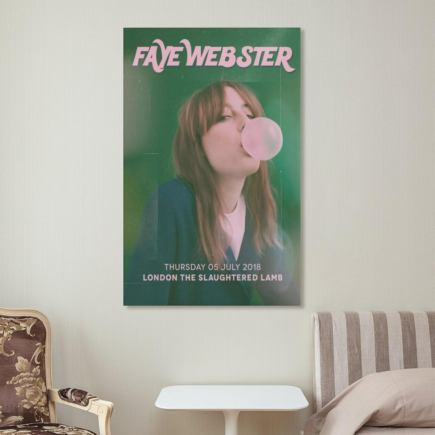 DAXXIN Faye Webster – 1 póster en lienzo decorativo para pared, pintura artística para sala de estar, dormitorio, regalo, sin marco, estilo 08 x 12