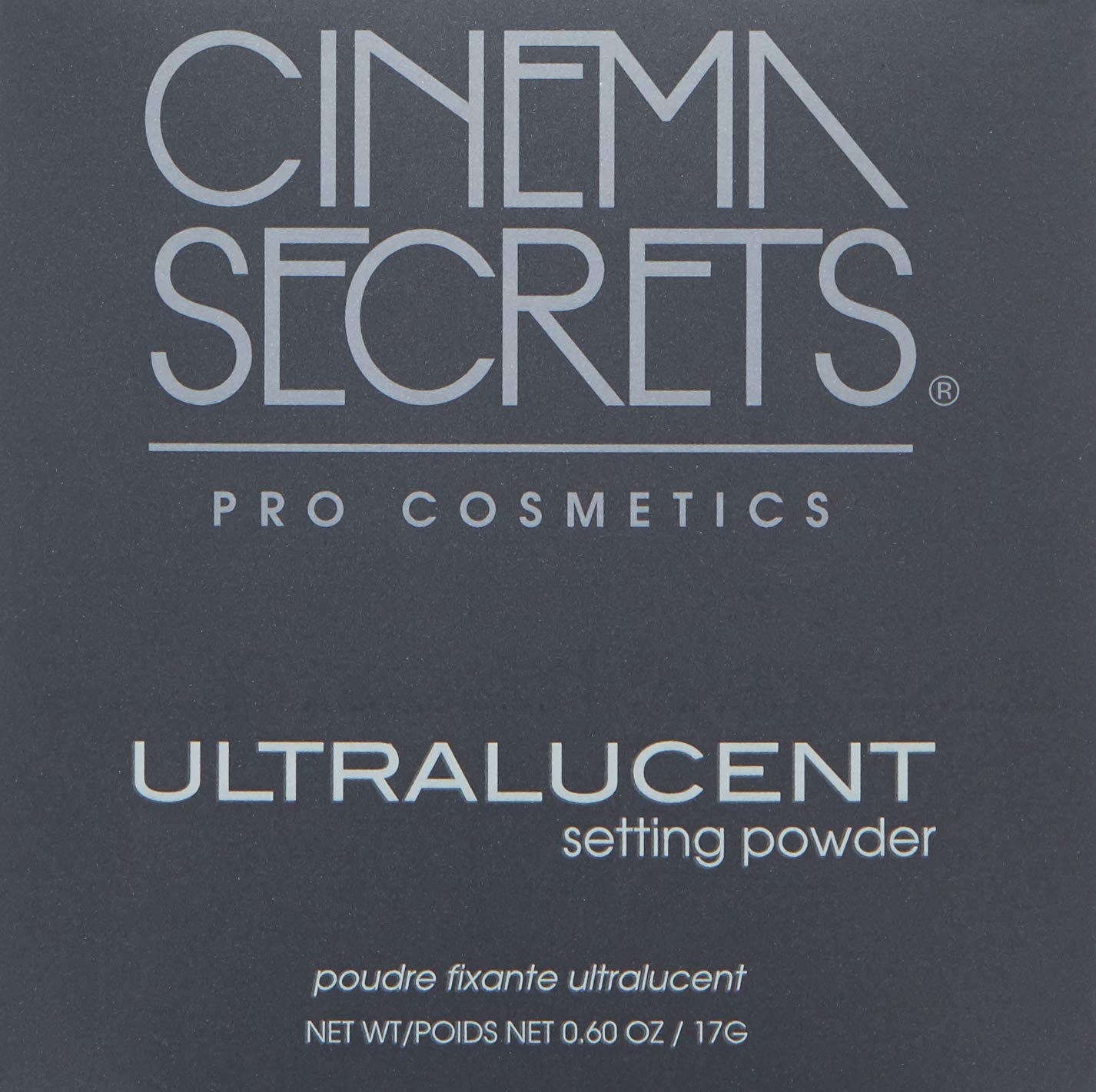 CINEMA SECRETS Pro Cosmetics Ultralucent – Polvo fijador suelto, crema suave