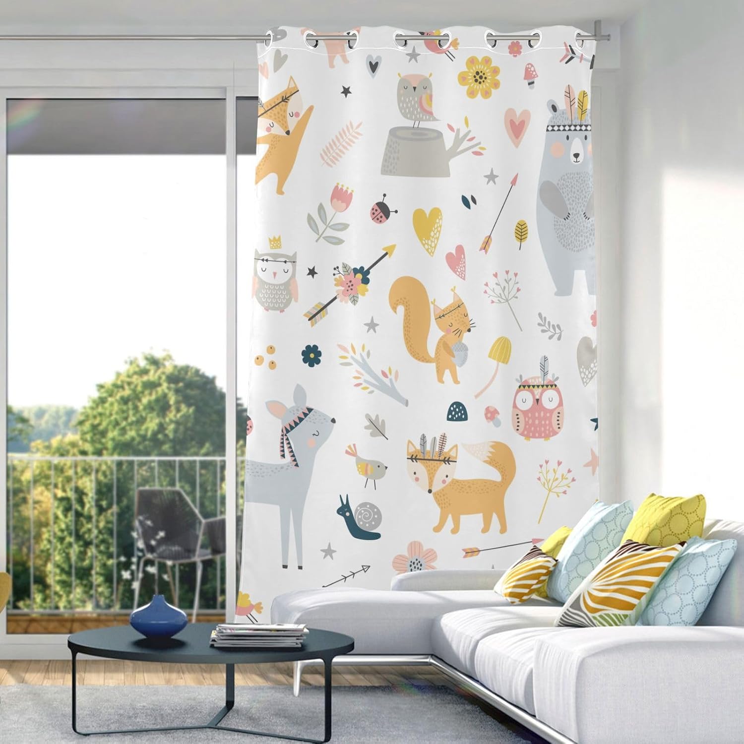 Black Out Curtains Farmhouse Curtains for Window Treatments 84″ Room Divider Bathroom Curtains cortinas para cocina
