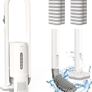 Toilet Brush Set with 2 Different Brushes.Disposable Toilet Bowl Brush with 16 Wand Refills,Golf Silicone Toilet Brush,Wall Mounted Ventilated Toilet Brush Set with 2 Different Brushes.Disposable Toilet Bowl Brush with 16 Wand Refills,Golf Silicone Toilet Brush,Wall Mounted Ventilated