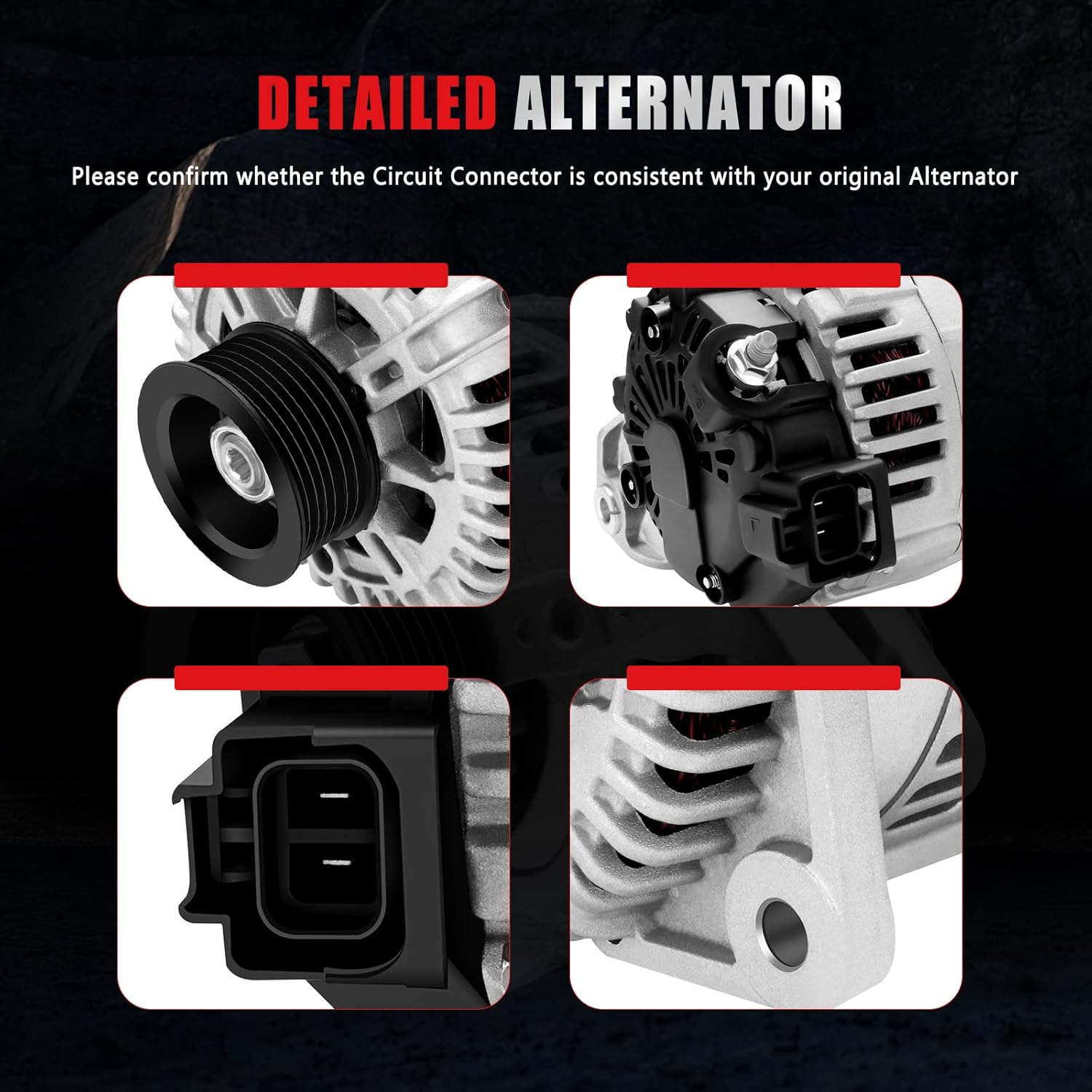 Reemplazo de alternador para Maxima 3.5L 2004-2008 OEM # AVA0004 400-40032 2650031