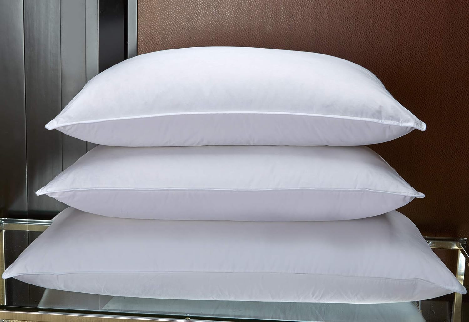 The Luxury Collection Almohada alternativa de plumón  Almohada hipoalergénica sin plumas  Queen (20 x 30 pulgadas)