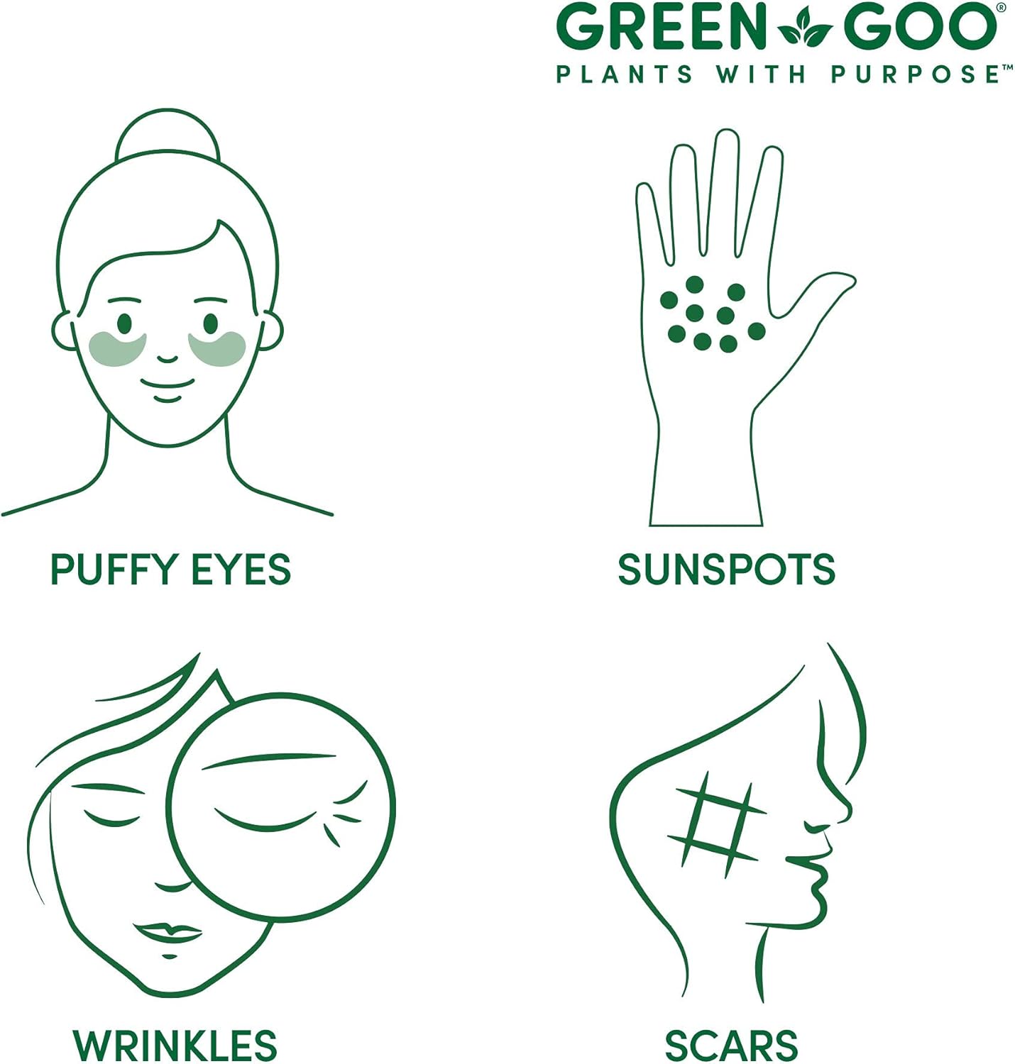 Green Goo Crema natural para el cuidado de la piel, reparación y protección de la piel, lata grande de 1.82 onzas