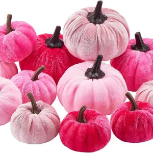 MALCIKLO 12 calabazas artificiales, decoración de cosecha de arce, decoración de otoño, centro de mesa de franela para otoño, cosecha de Acción de MALCIKLO 12 calabazas artificiales, decoración de cosecha de arce, decoración de otoño, centro de mesa de franela para otoño, cosecha de Acción de