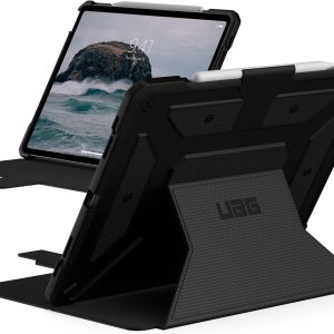 URBAN ARMOR GEAR UAG – Funda para iPad Pro de 12.9 pulgadas, color negro, 5 generación 2021 A2378, A2379, A2461, A2462 Metropolis, resistente y URBAN ARMOR GEAR UAG – Funda para iPad Pro de 12.9 pulgadas, color negro, 5 generación 2021 A2378, A2379, A2461, A2462 Metropolis, resistente y