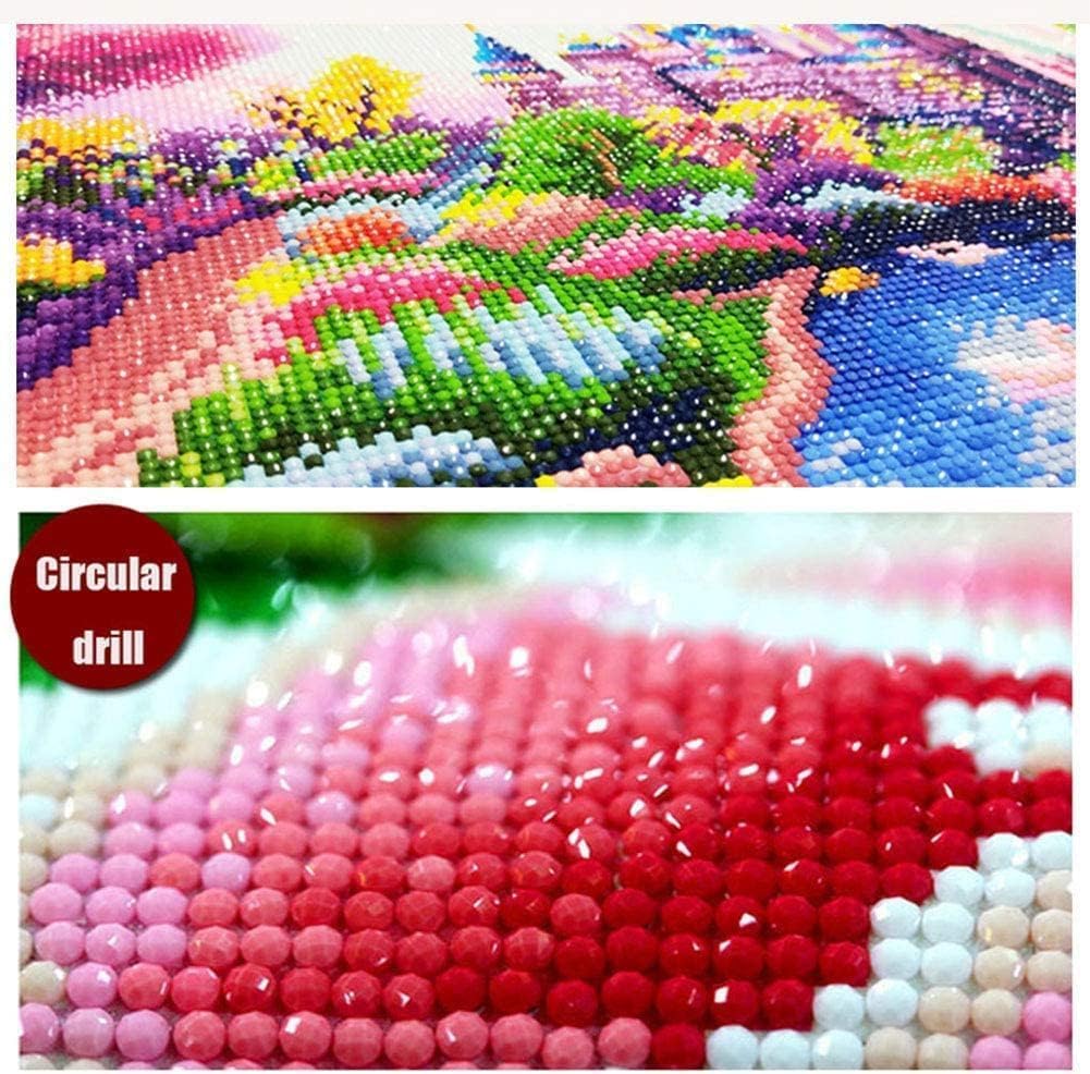 Kit de pintura de diamantes 5D, gritos de película de terror, taladro completo, diamantes de imitación bordados, arte de diamantes de imitación para