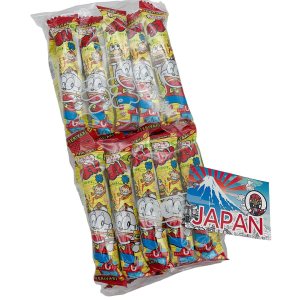 Bless Toys Bocadillos japoneses Umaibo de maíz japonés inflado 30 unidades sabor Teriyaki Bless Toys Bocadillos japoneses Umaibo de maíz japonés inflado 30 unidades sabor Teriyaki