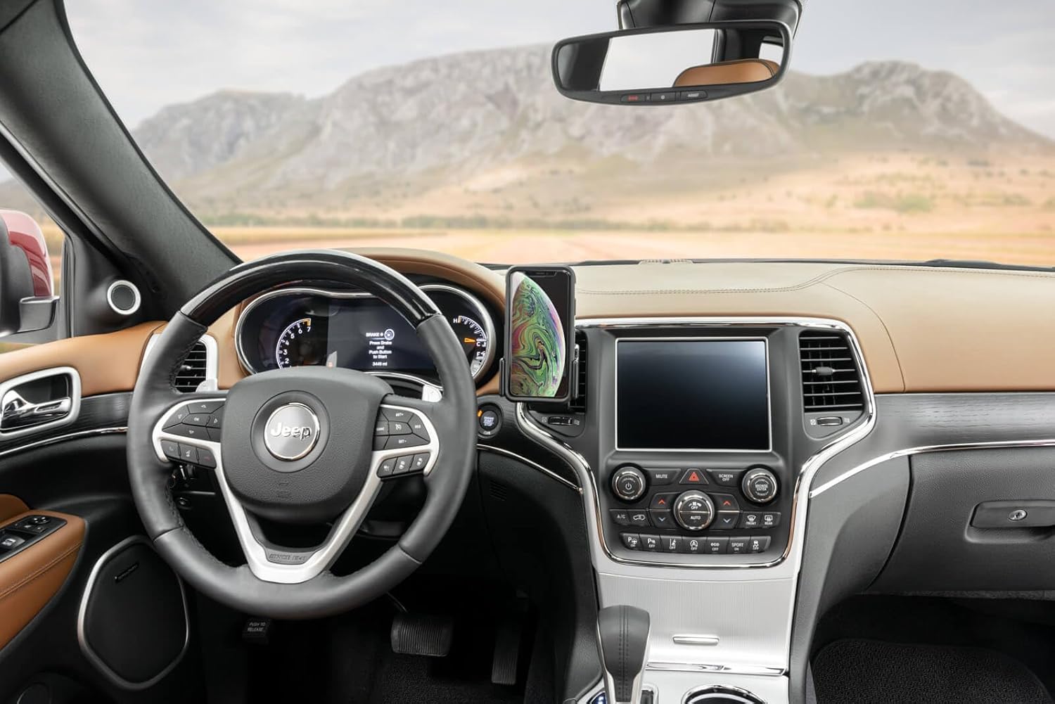 Scosche PC854549 ProClip Soporte central compatible con J eep Grand Cherokee 2011-2020 (solo base de montaje)