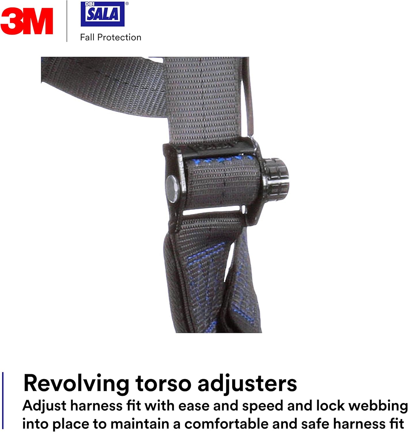 3M 1113073 DBI-SALA ExoFit X300 Arnés de seguridad de rescate, protección contra caídas de rescate de recuperación, OSHA, ANSI, anillos en D de