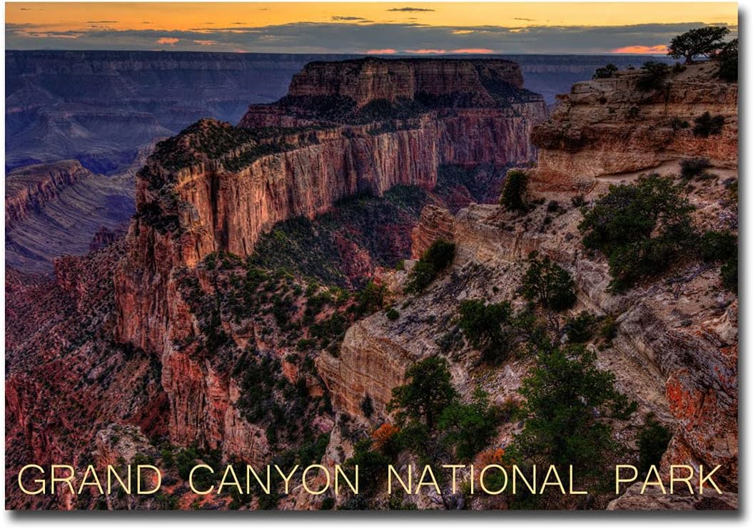 North Rim Grand Canyon National Park, Arizona imán para nevera tamaño 2.5″ x 3.5″