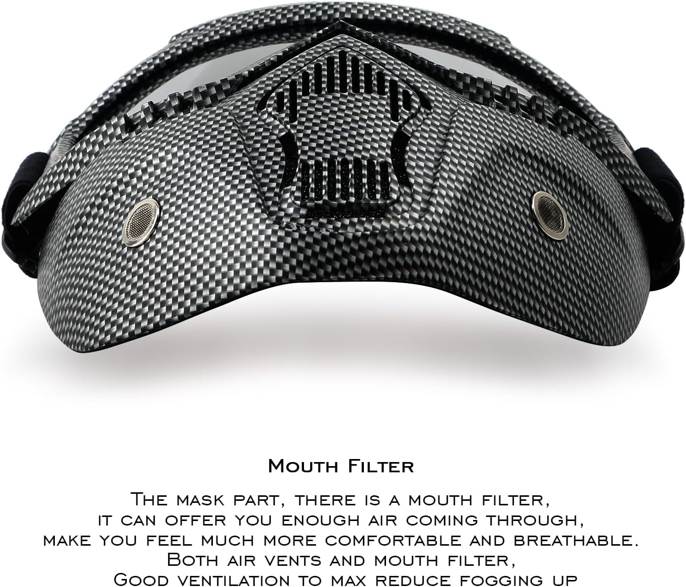 Gafas de motocicleta con máscara facial extraíble, gafas de equitación, motocross, ATV, motocross, gafas desmontables, Offroad, Airsoft, paintball,