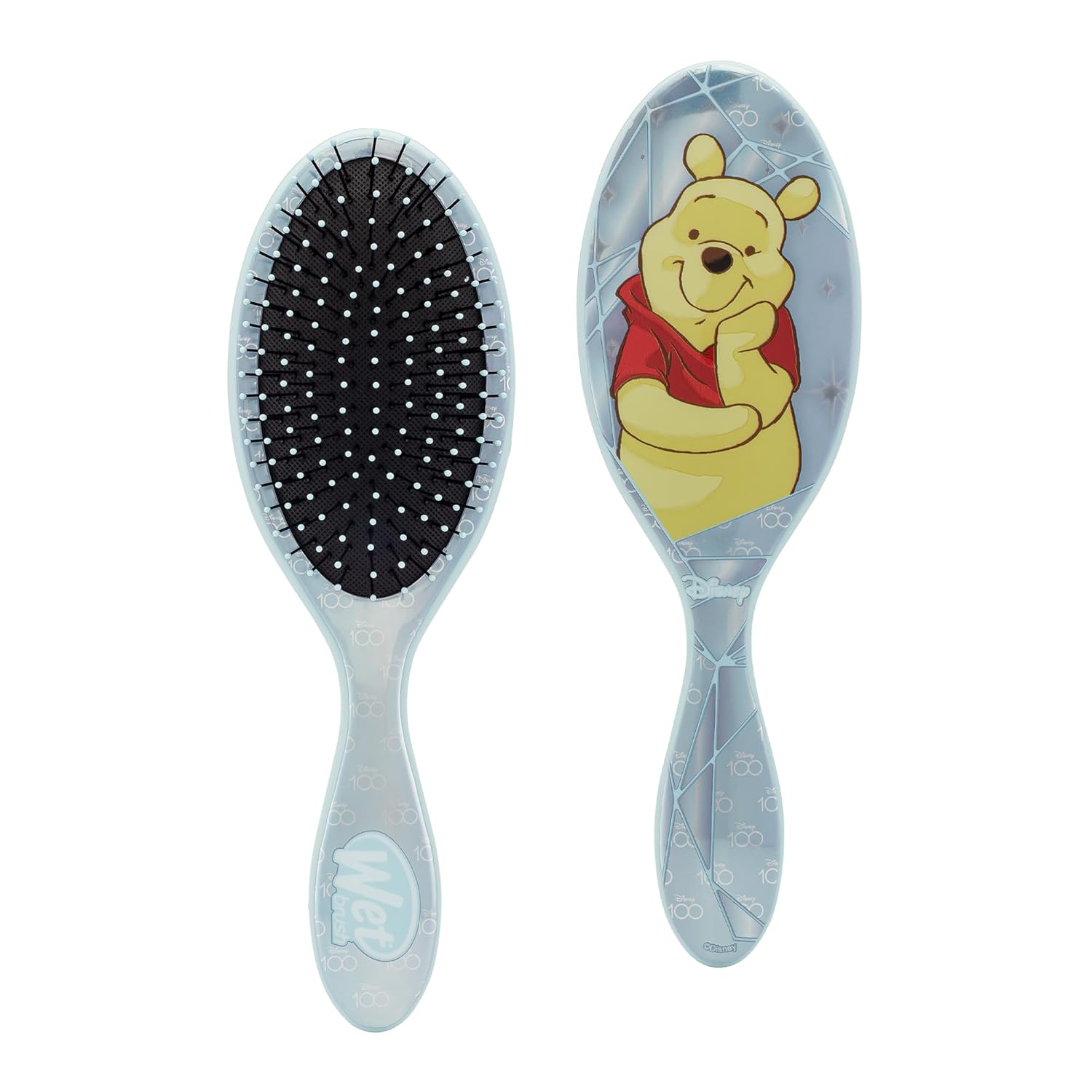 Wet Brush Original – Cepillo desenredante para el cabello, diseño Winnie the Pooh (Disney), cerdas suaves y flexibles, sin enredos, para cabello