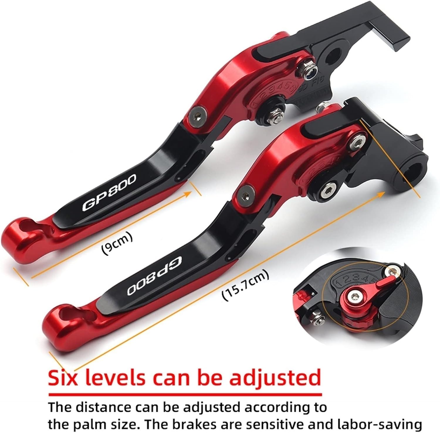 Clutch Handle Motorcycle CNC Accessories Brake Clutch Levers Handlebar Adjustable Folding Extendable with Logo for Kawasaki for VERSYS1000 for