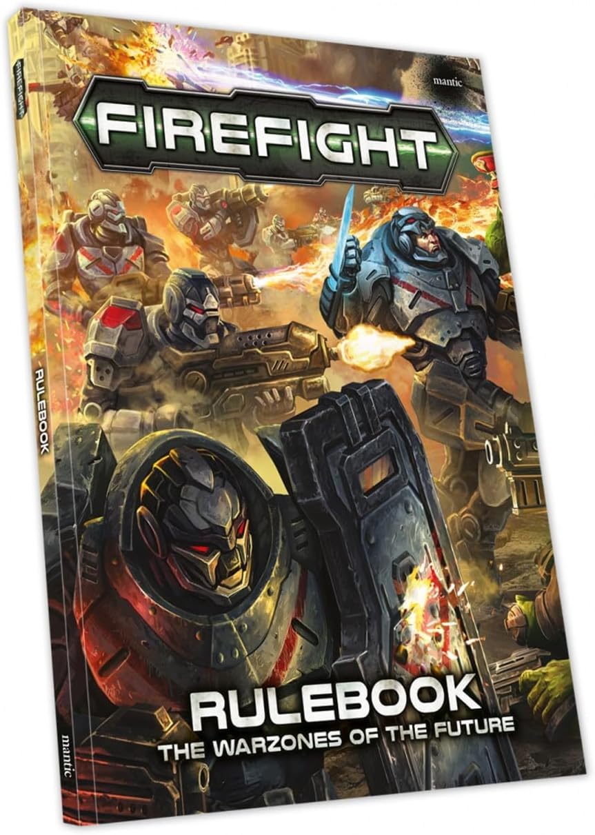 Mantic Firefight – Juegos combinados de libros y contadores