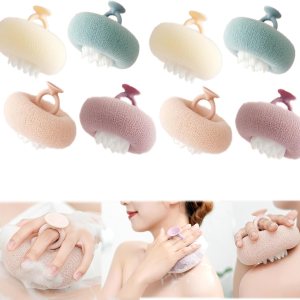 Bola de baño de girasol 2 en 1 2024, bola de baño con ventosa de girasol súper suave, esponja de baño exfoliante, cepillo de limpieza, esponjas de Bola de baño de girasol 2 en 1 2024, bola de baño con ventosa de girasol súper suave, esponja de baño exfoliante, cepillo de limpieza, esponjas de