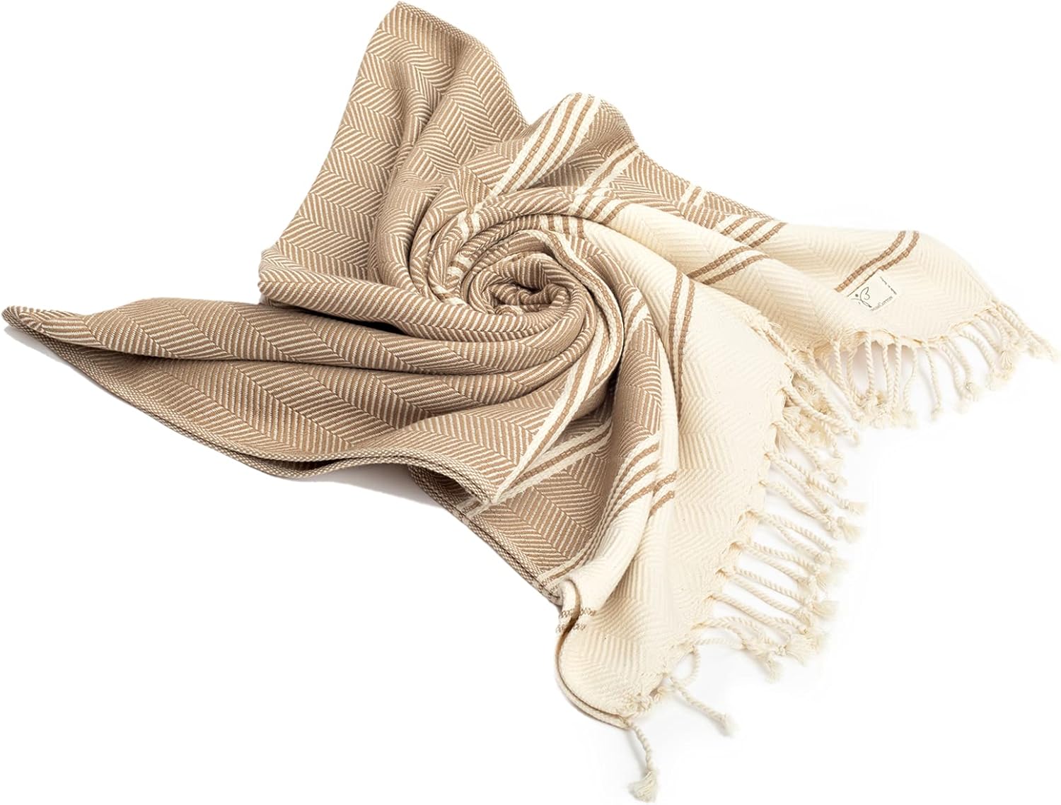 Smyrna Aegean Series – Toalla de playa turca original, 100% algodón, prelavada, 37 x 71 pulgadas, toalla de baño peshtemal y turca para spa, playa,