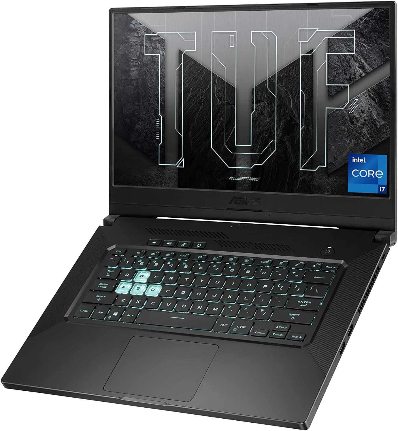 ASUS TUF Dash Gaming Laptop 2022, 15.6 pulgadas FHD IPS 144Hz, Intel i7-11370H de 4 núcleos, NVIDIA GeForce RTX 3050 Ti 4GB GDDR6, 16GB DDR4, 512GB