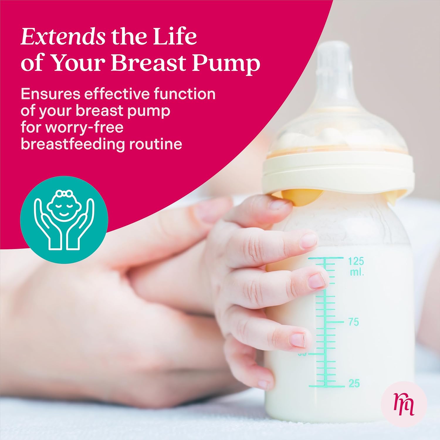 Nurse & Nourish Membranas de 8 O’Rings y 4 extractores de leche para extractor de leche manual Medela Harmony – Piezas de enfermería y nutrición