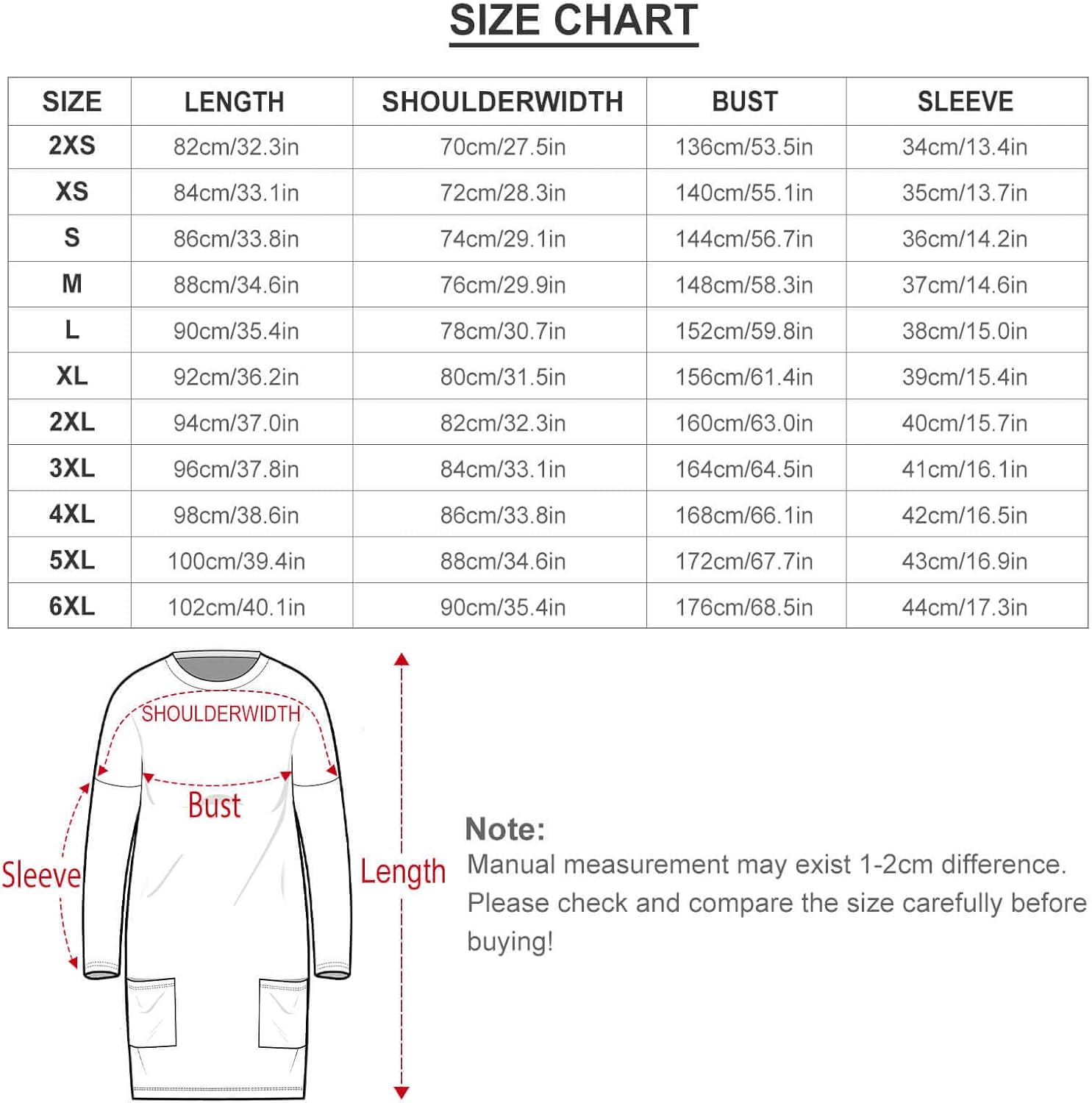 Physical Mathematics Science Formula Women’s Sweatshirts Long Sleeve Pullover Tees Tops Crewneck T Shirts with Pockets