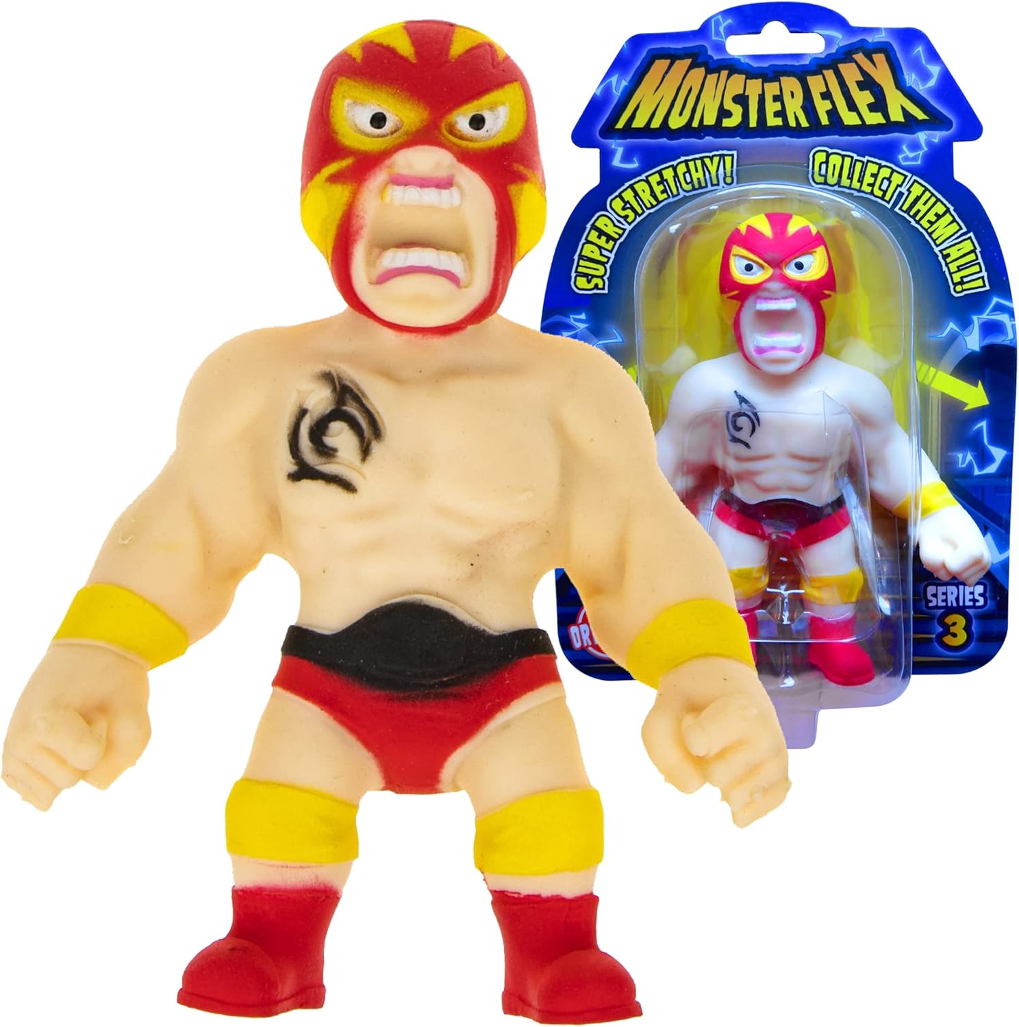 Monster Flex – Juguetes elásticos para niños y niñas, 14 monstruos elásticos espeluznantes únicos, juguetes elásticos monstruos para niños, regalo