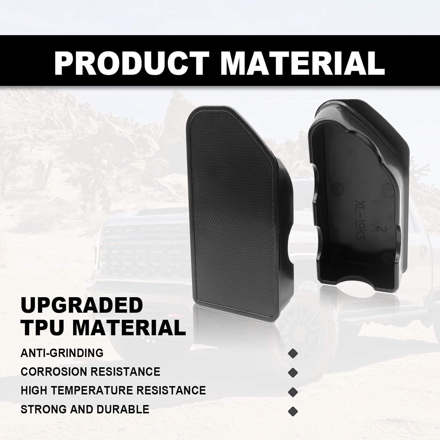 2 fundas de bolsillo para riel de cama compatibles con GMC Sierra 1500Chevy Silverado 1500 2019-2023 2024 y SilveradoSierra 25003500HD 2020-2024