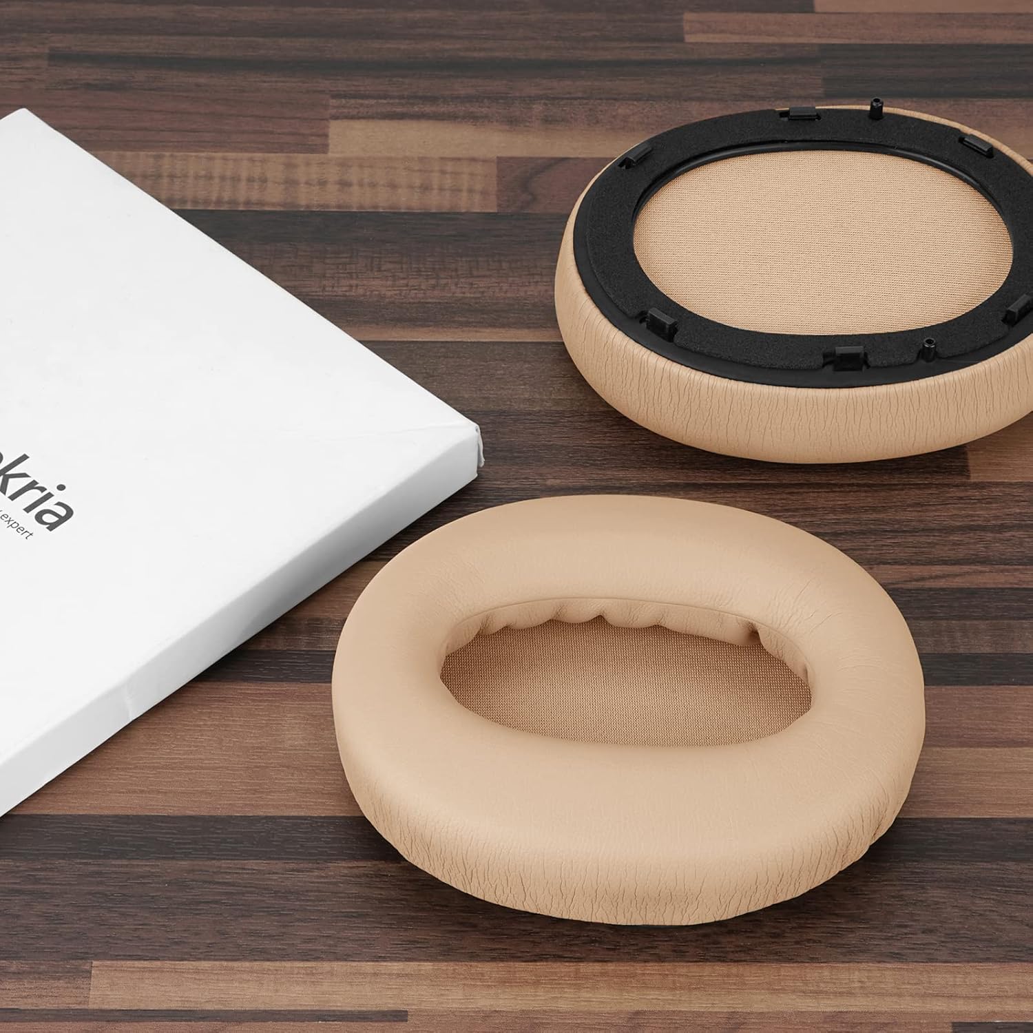 Geekria QuickFit – Almohadillas de repuesto para auriculares Edifier W820NB, almohadillas para los oídos, almohadillas para auriculares, piezas de