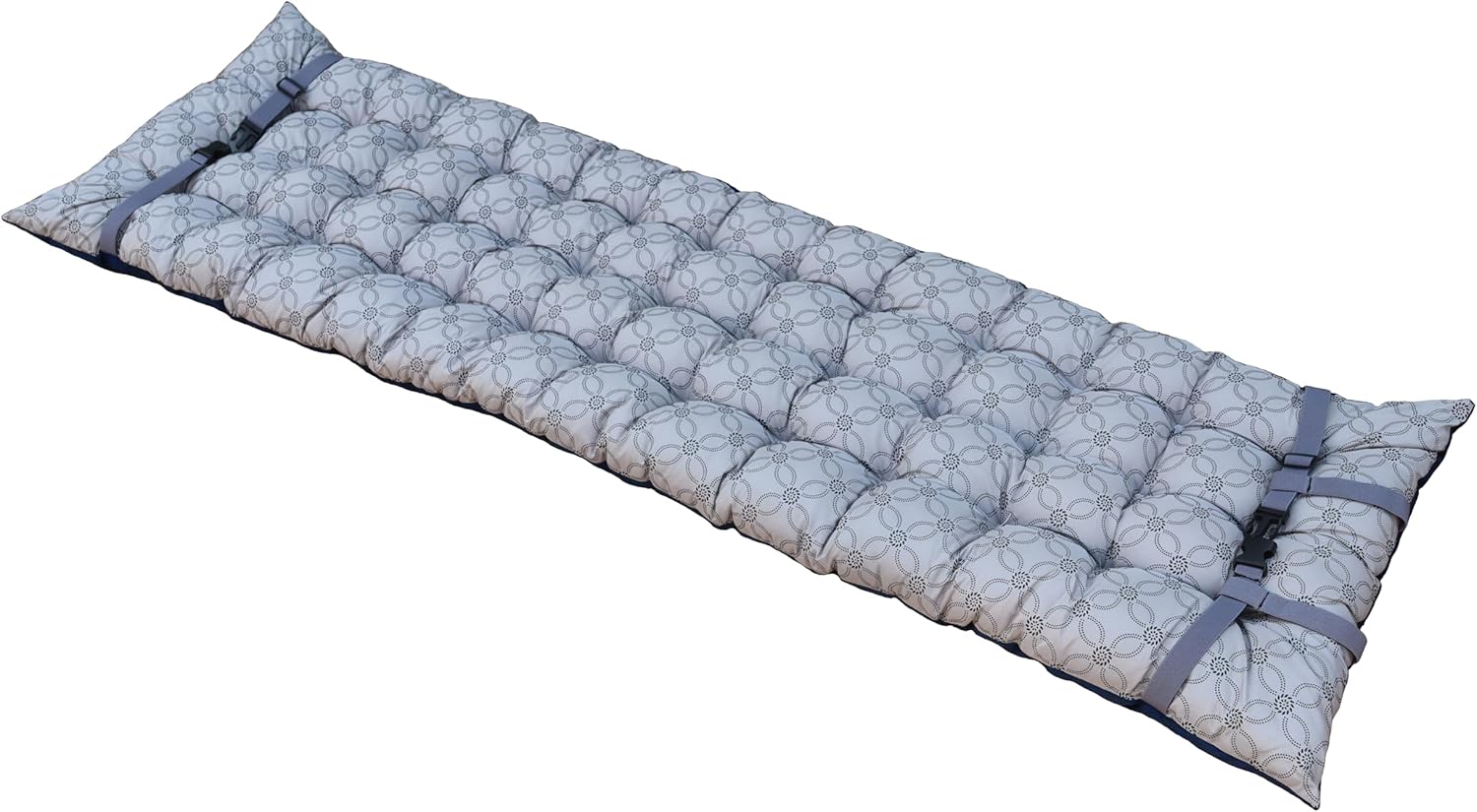 Cojín de tumbona para patio, mecedora, sofá, muebles, cojines de descanso para interiores y exteriores, grueso, para tumbona, columpio con lazos