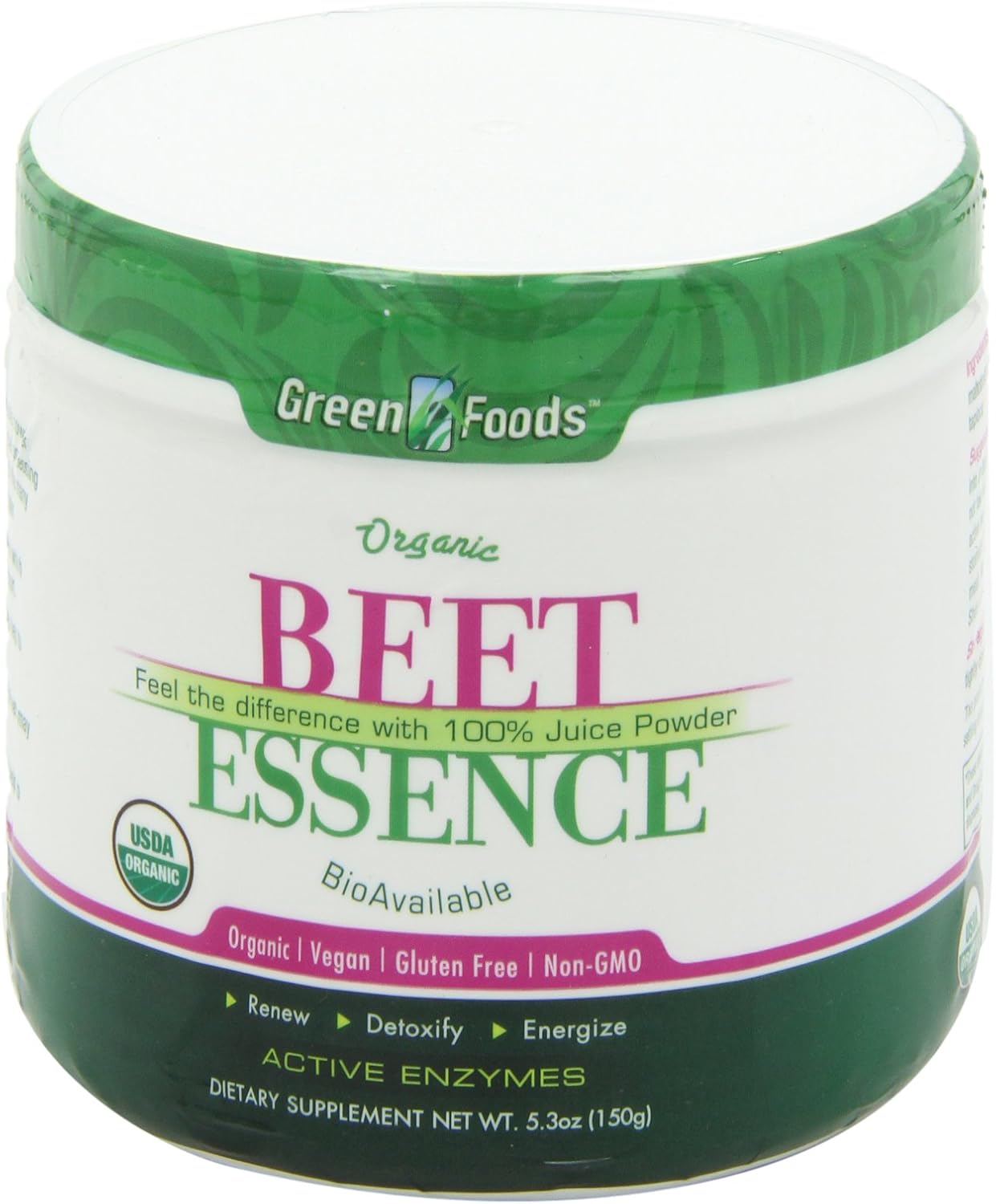 Green Foods Esencia de remolacha, 5.3 onzas