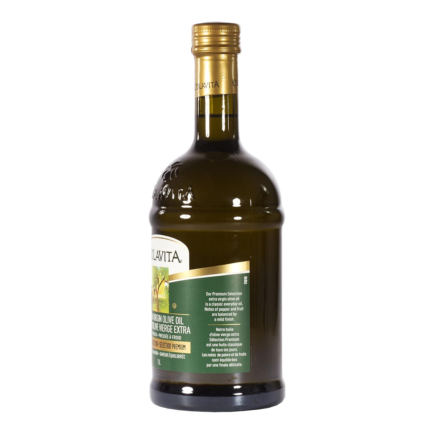 Colavita Aceite de oliva virgen extra de selección premium, 34 onzas líquidas, botella individual (paquete de 2)