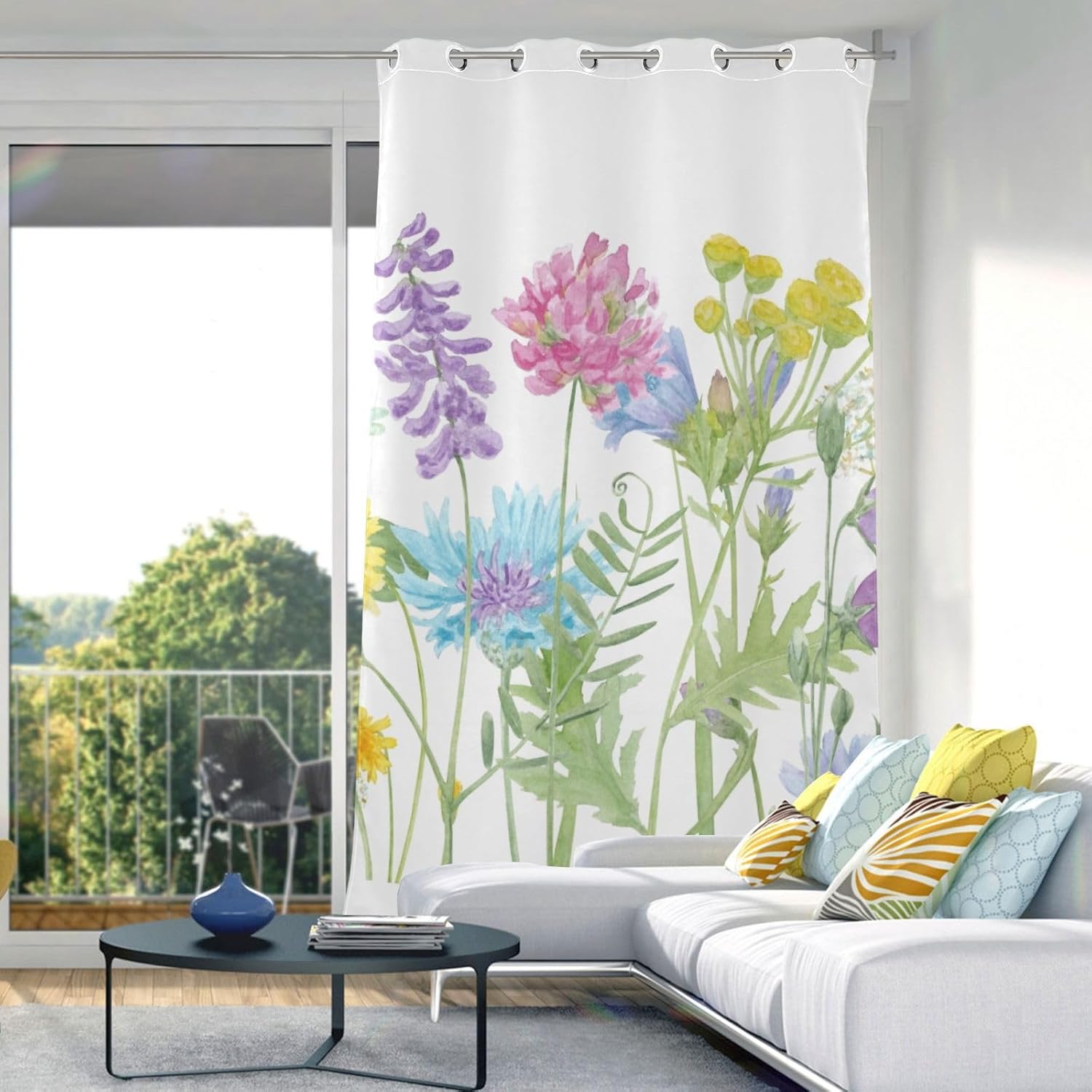 Black Out Curtains Curtains Blackout for Bedroom & Living Room 84 inches Length Vertical Blinds Bathroom Curtains cortinas para cocina