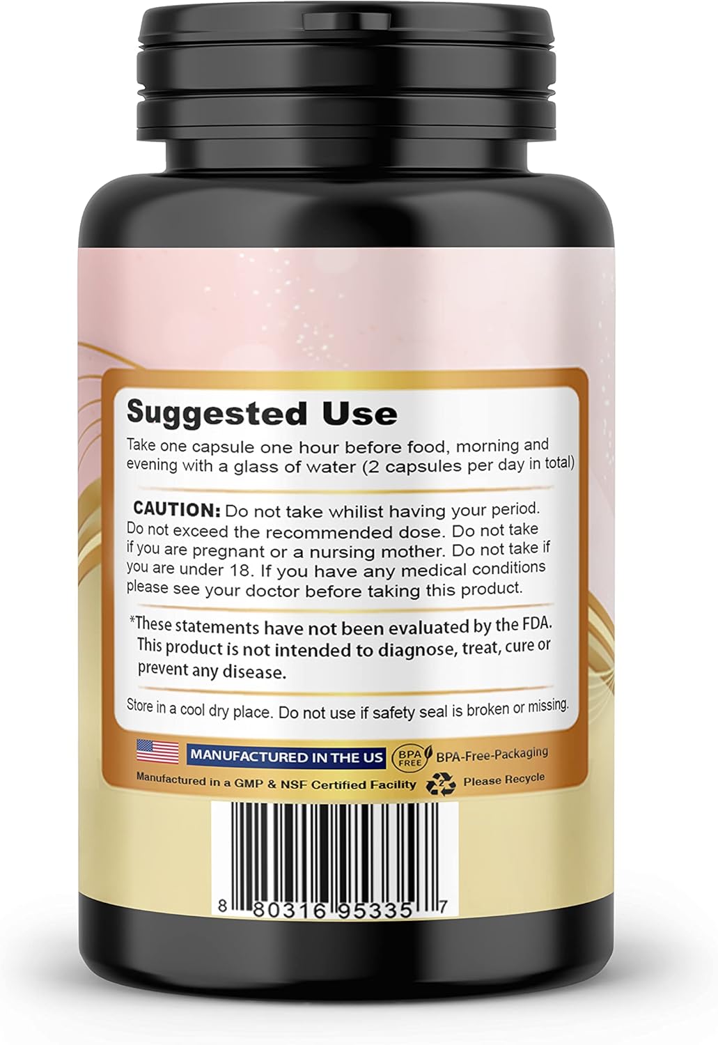 SMSHEALTHPRODUCTS.com Pueraria Mirifica (Kwao Krua Kao) Cápsulas orgánicas naturales diarias de 3000 mg – para hombres, mujeres, transexuales –