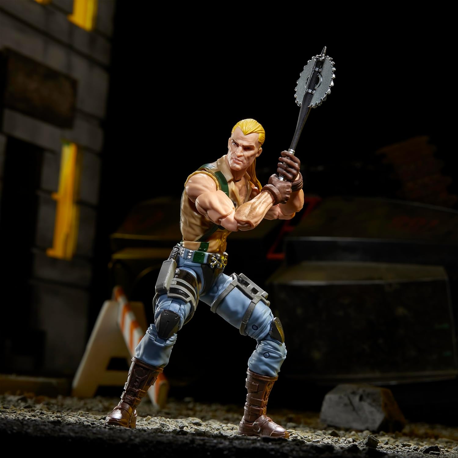 G.I. Joe Classified Series Dreadnok Buzzer, figura de acción coleccionable, 106, figuras de acción de 6 pulgadas para niños y niñas, con 6 piezas de