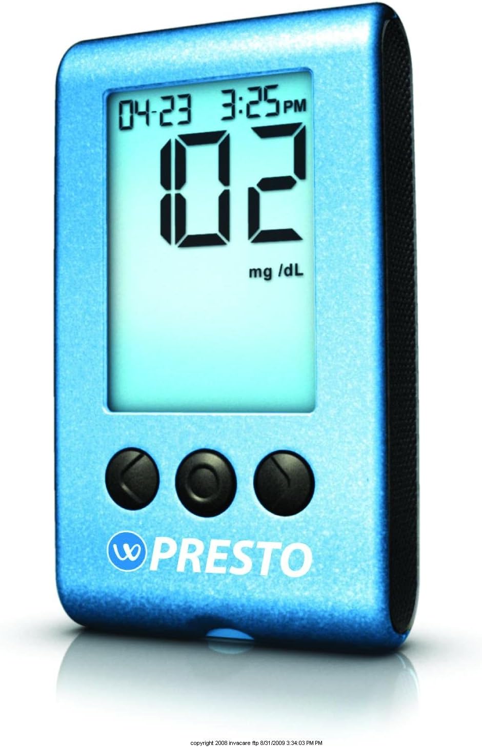 AgaMatrix WaveSense Presto Medidor solamente, Wavesense Presto Mtr solamente -Ns, (1 EACH, 1 EACH)