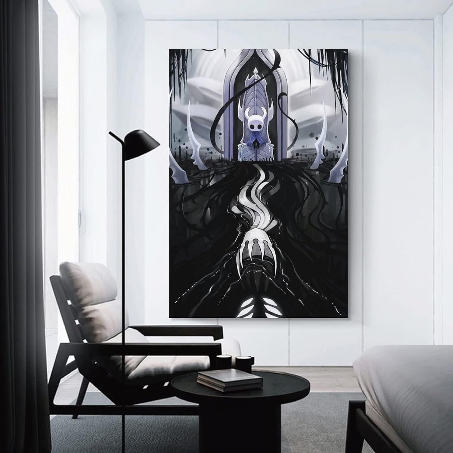 SNKB Póster de caballero hueco, pintura decorativa, lienzo, arte de pared, para sala de estar, dormitorio, 08 x 12 pulgadas (7.9 x 11.8 in)