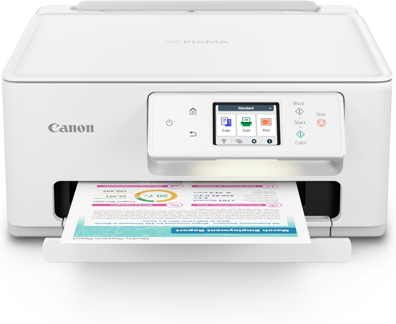 Canon PIXMA TS7720 – Impresora inalámbrica todo en uno para el hogar
