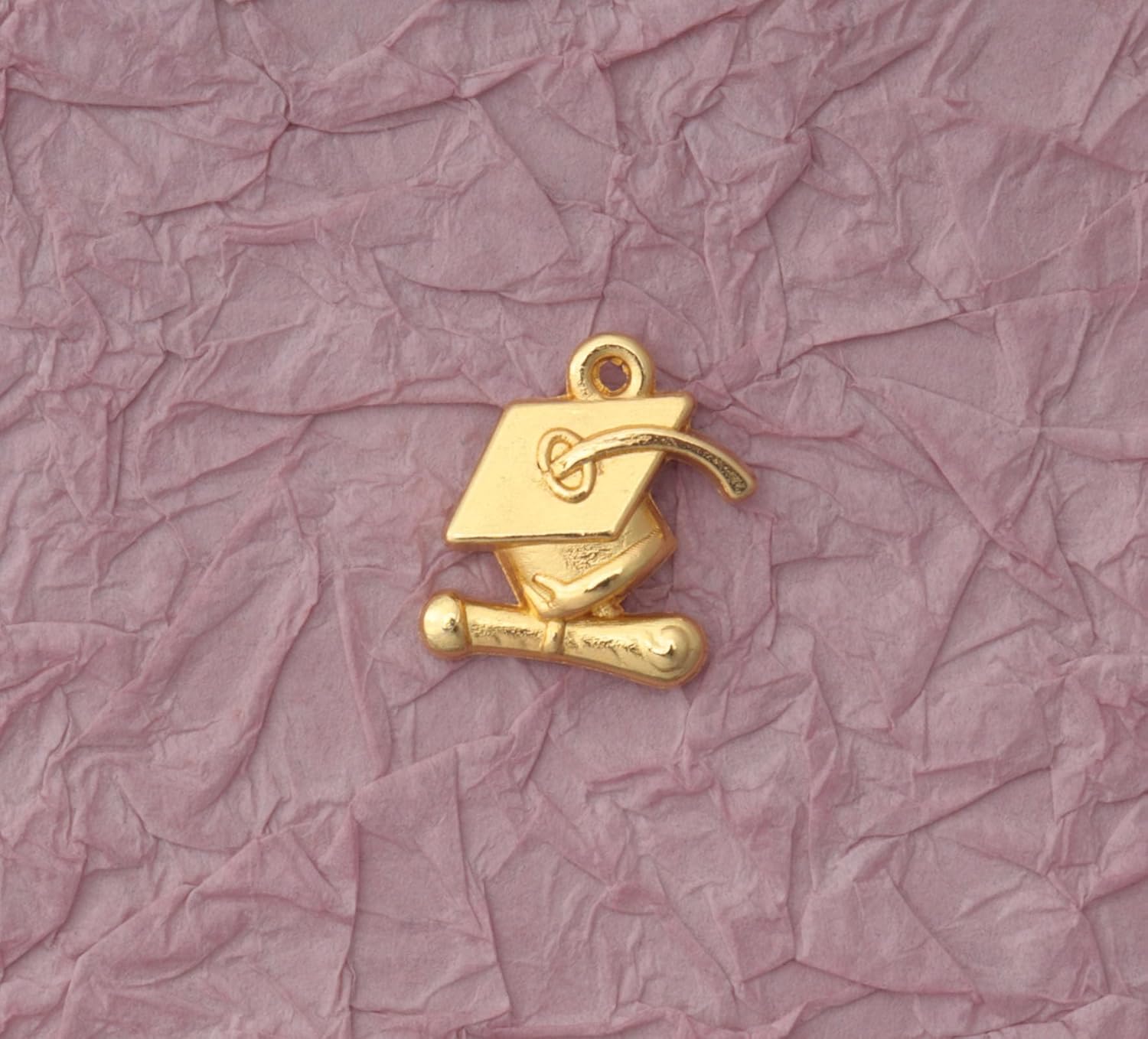 Ruwado 30 dijes de graduación con diploma de metal, lindos colgantes de cuentas para hacer joyas, kits de collares, pulseras, llavero, aretes,