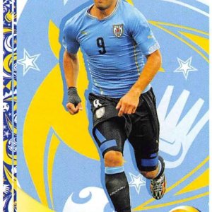 2016 Panini Copa America Centenario Soccer Sticker #429 Luis Suarez Uruguay 2 Inch wide X 3 inch tall album sticker 2016 Panini Copa America Centenario Soccer Sticker #429 Luis Suarez Uruguay 2 Inch wide X 3 inch tall album sticker