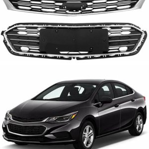 waltyotur 2 unids delantero parachoques superior parrilla media inferior rejilla reemplazo para Chevrolet Cruze 2016 2017 2018 waltyotur 2 unids delantero parachoques superior parrilla media inferior rejilla reemplazo para Chevrolet Cruze 2016 2017 2018