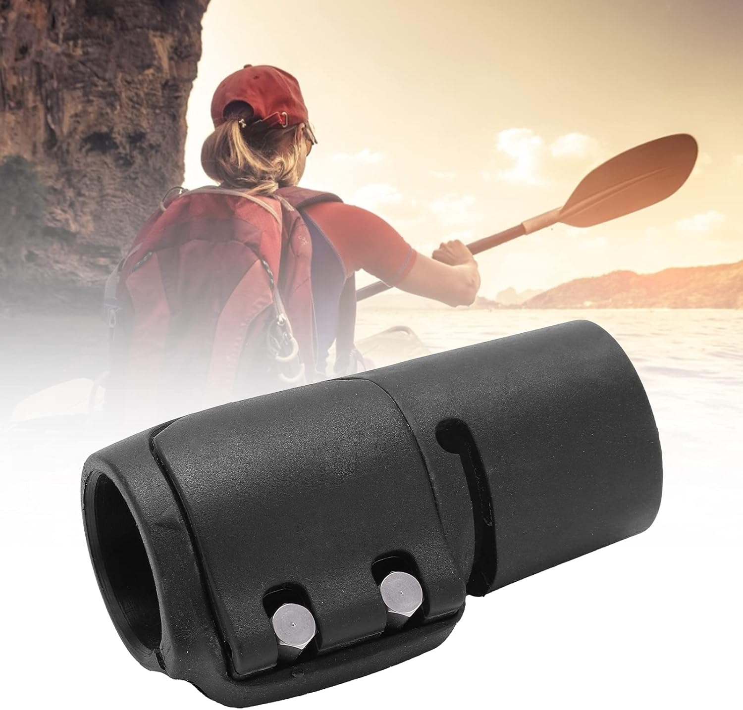Teror SUP – Abrazadera de paleta de liberación rápida con abrazadera de eje de remo para deportes acuáticos, surf, deportes acuáticos, surf,