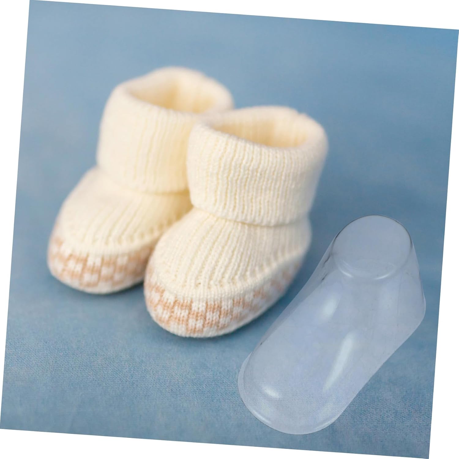 40 piezas de soporte transparente para zapatos de bebé, soporte de exhibición de zapatos para niños pequeños, calcetines para niños pequeños,